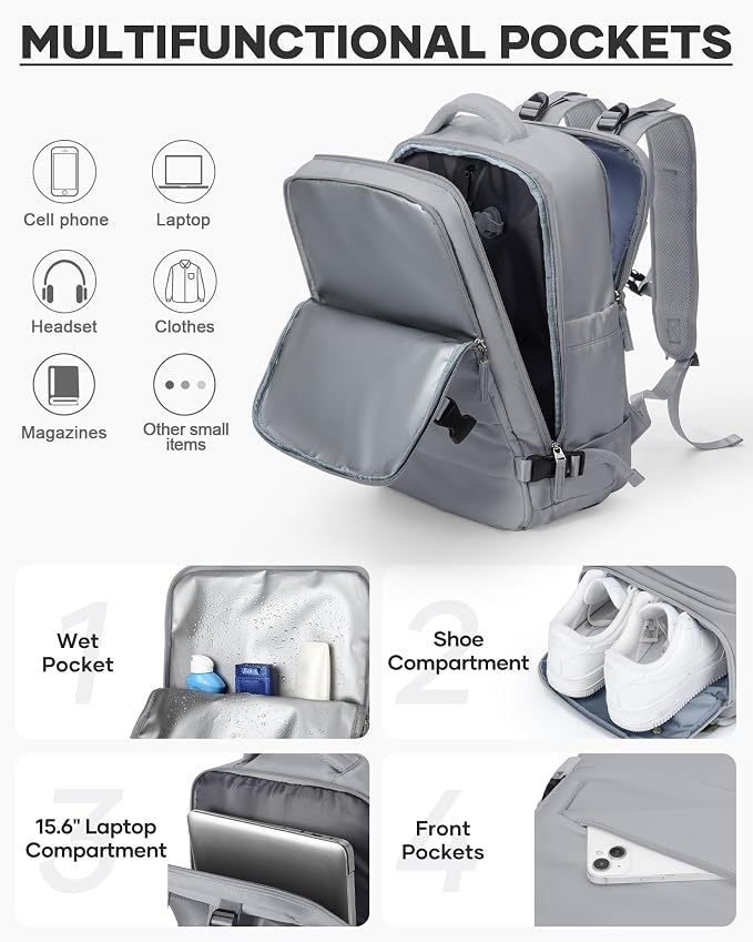 coofay Vacuum Backpack Travel - Image 5