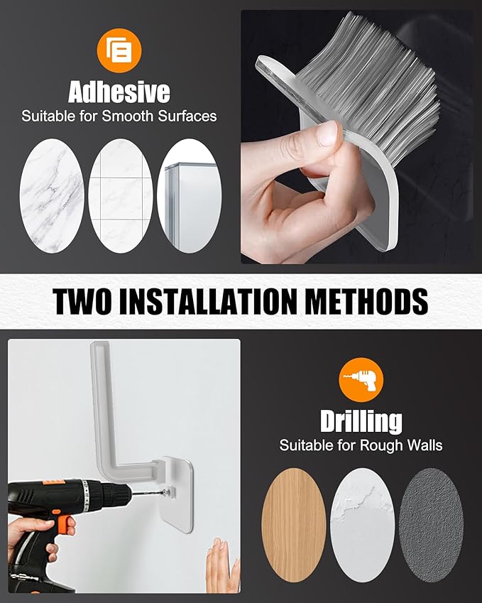 Hat Rack for Hat Storage, Strong Adhesive Hat Hooks for Wall Hat Organizer for - Image 3