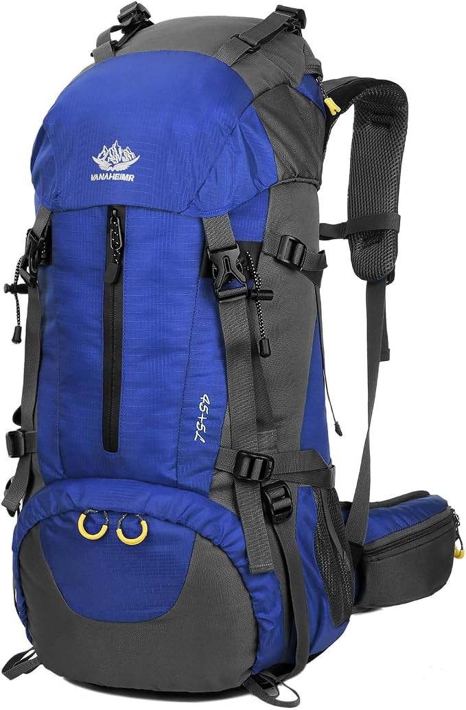 WoneNice 50L Waterproof Hiking Backpack by WoneNice