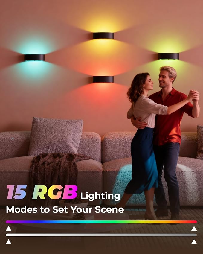 Motion Sensor Wall Light, 5000mAh Rechargeable Battery Operated Motion Sensor - Image 4