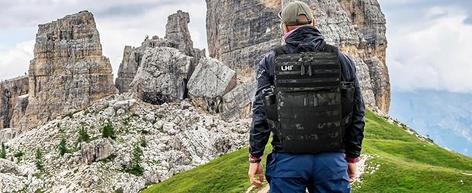 LHI Military Tactical Backpack for Men and Women 45L Army 3 Days Assault Pack - Image 7