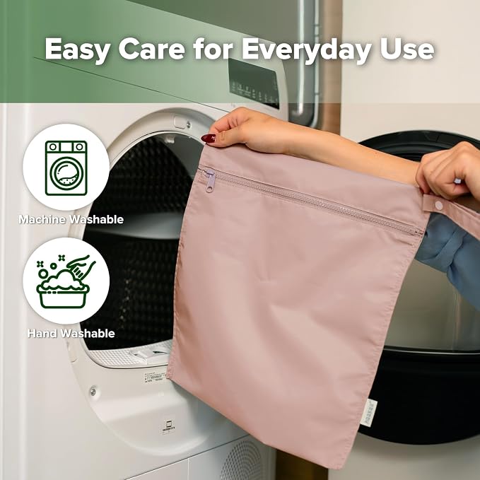 haakaa Waterproof Wet Bags for Baby Wet Dry Bags for Cloth Diaper, Swimsuit & - Image 8