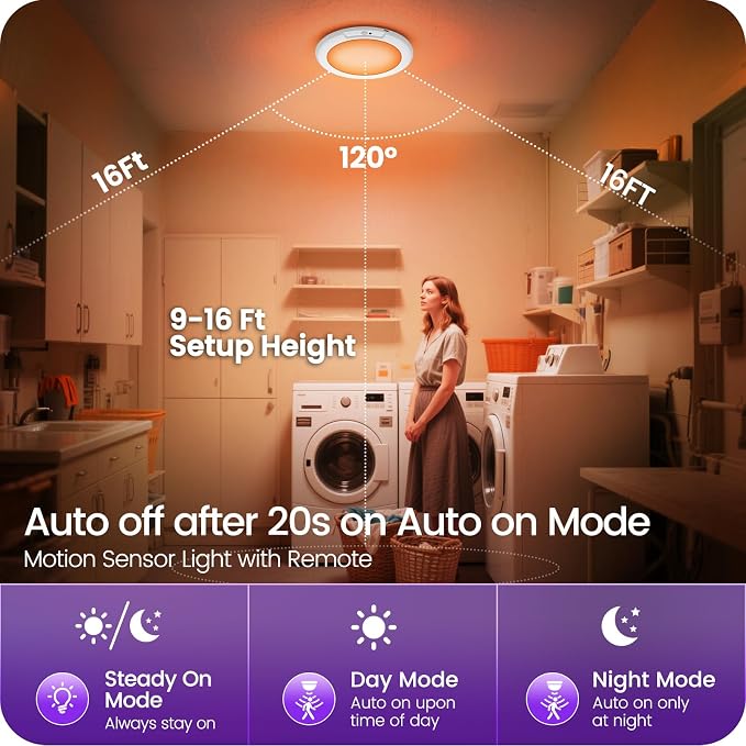 2 Pack Motion Sensor Rechargeable Shower Lights - Image 7