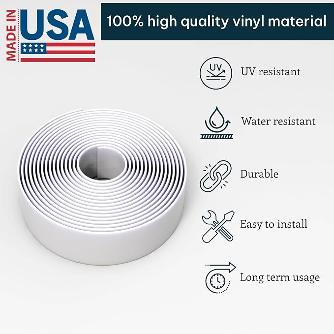 2 Inch Wide, 20ft Long Vinyl Strap - Image 2