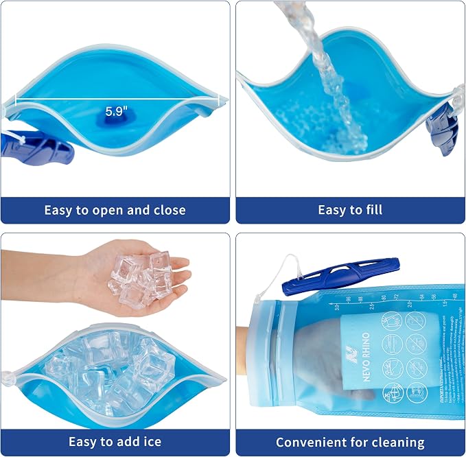 N NEVO RHINO Hydration Bladder1.5L- 2L-3L Leak Proof Water Reservoir, BPA -Free - Image 5