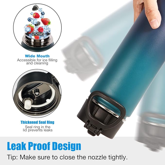 Volhoply 24oz Insulated Water Bottle - Image 4