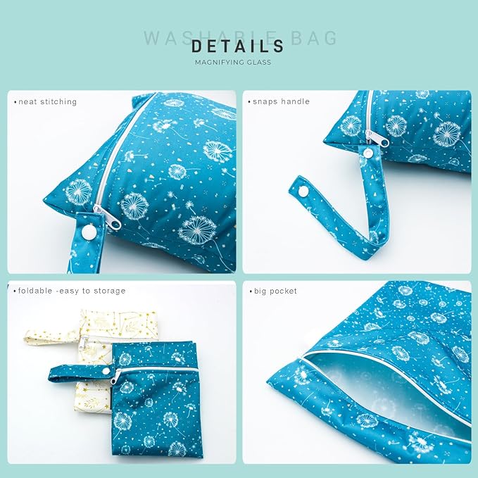 Wet Dry Bag Waterproof Reusable Wet Bag - Image 4