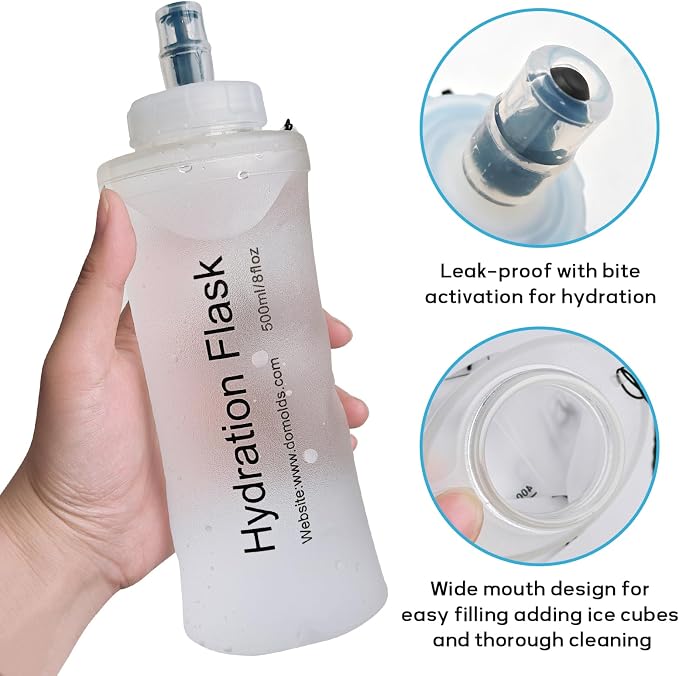 Soft Flask 700ML, TPU Collapsible Soft Water Bottle - Image 3