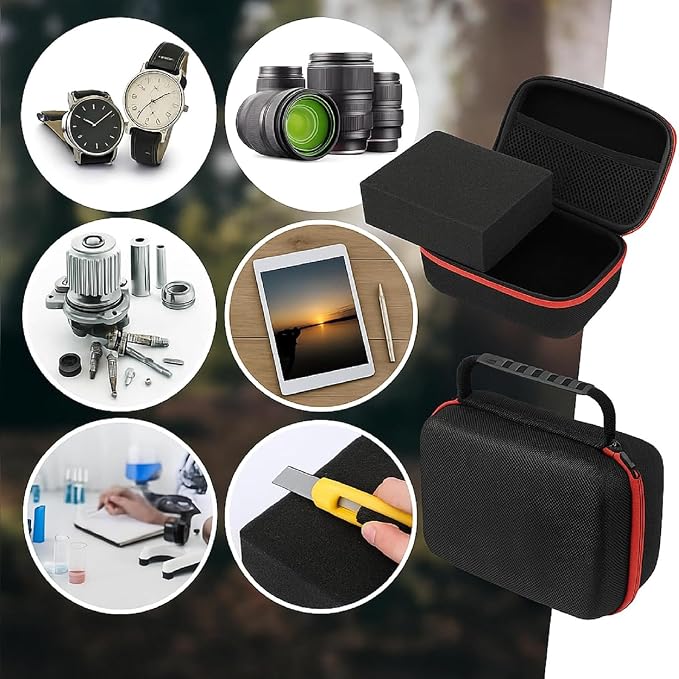 Relaxweex EVA Hard Case with Customizable Foam 7.1 x 4.7 x 3.1 Inch Protective - Image 7