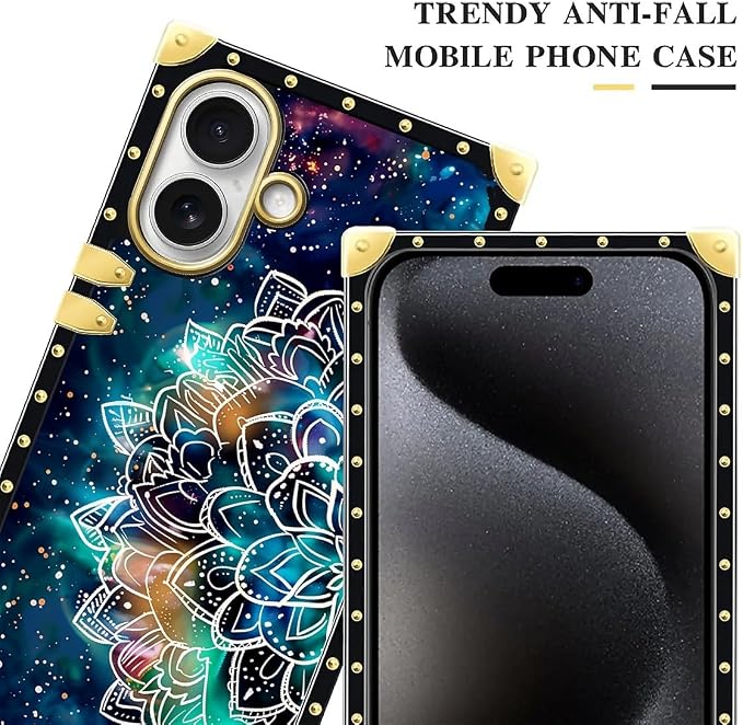 for iPhone 17 Case Luxury Golden Decoration - Image 4