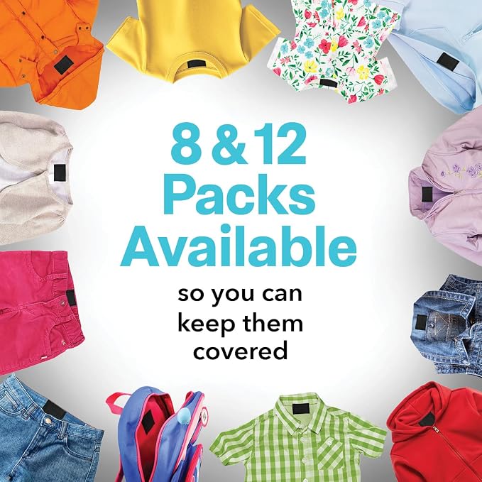 12PK Fabric GPS Holder for AirTags, Secure and Discreet, for Clothing, Suitable - Image 4