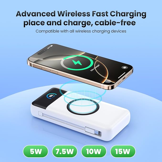 YHO Wireless Portable Charger 40800mAh - Image 2