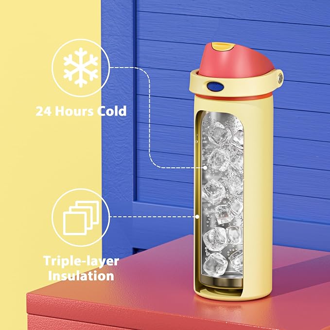 24 oz Insulated Water Bottle - Image 4