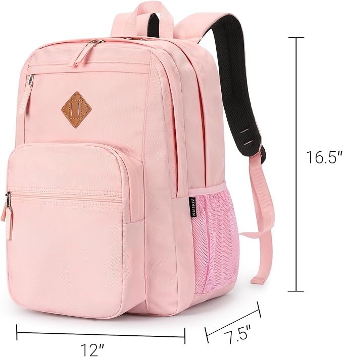 ZORFIN 26L Backpack for College, and Travel: Water Resistant Bookbag - Image 3