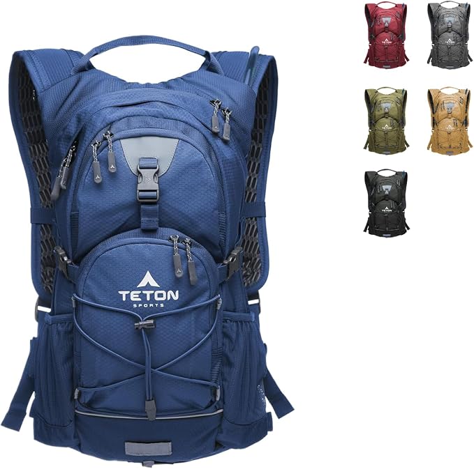 Teton Oasis/Trailrunner Hydration Backpack – Lightweight Water Pack by Teton