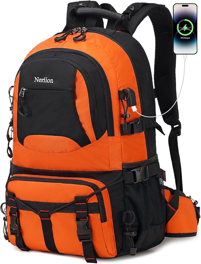 Nerlion 40L Hiking Backpack Travel Backpack by Nerlion