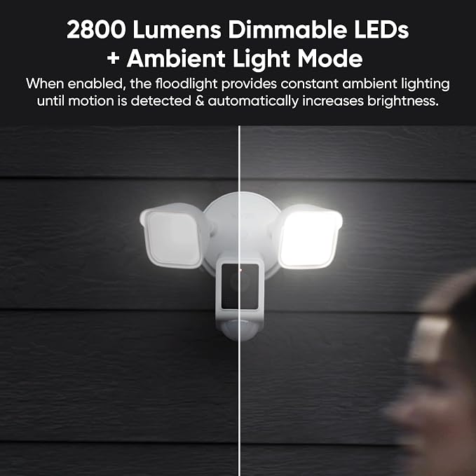 WYZE Floodlight Camera v2, Security Camera Outdoor, 2K HD - Image 5