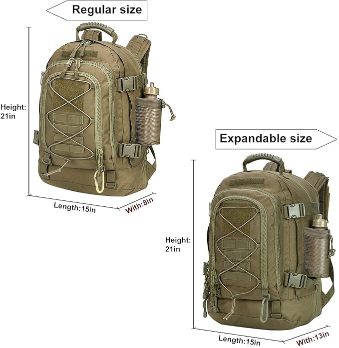 Miramrax Tactical Backpack Military Army Daypack - Image 9