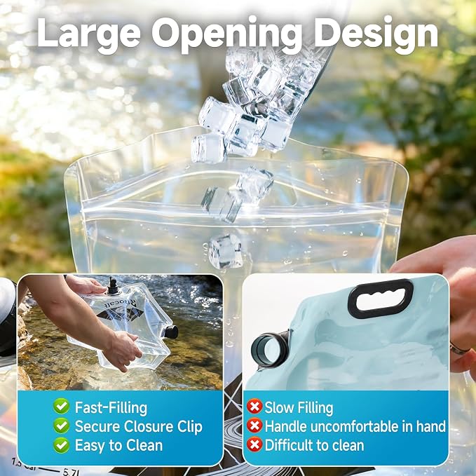 Rocalt 2 Pack Collapsible Water Container - Image 2