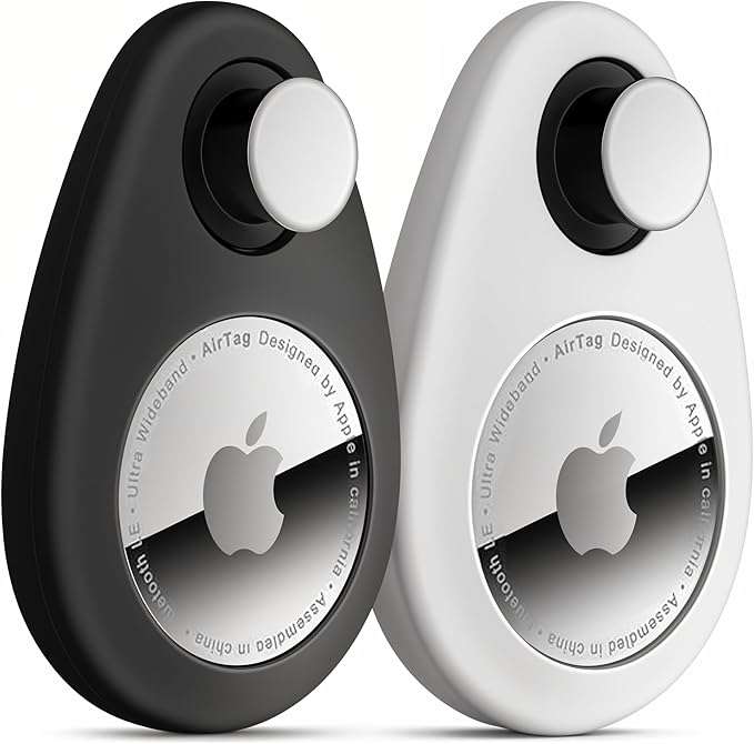 for Airtag Holder for Kids Hidden 2 Pack GPS Tracker Case, Anti-Removal by lulaven