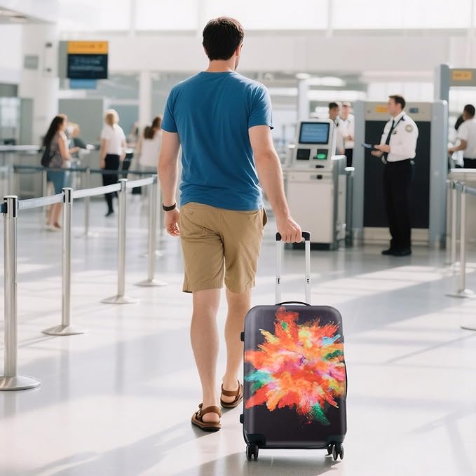WUJIAONIAO Travel Luggage Cover Baggage Suitcase Cover Protector Skins 18-32 - Image 6