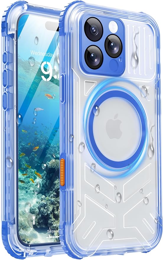for iPhone 16 Pro Waterproof Case by Haireca