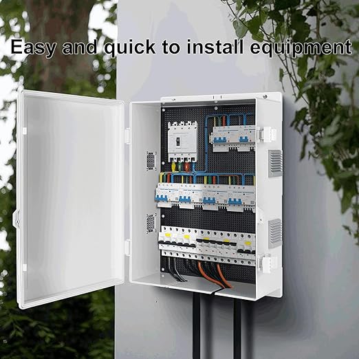Namunanee Outdoor Electrical Junction Box, ABS Water Resistant Enclosure - Image 3