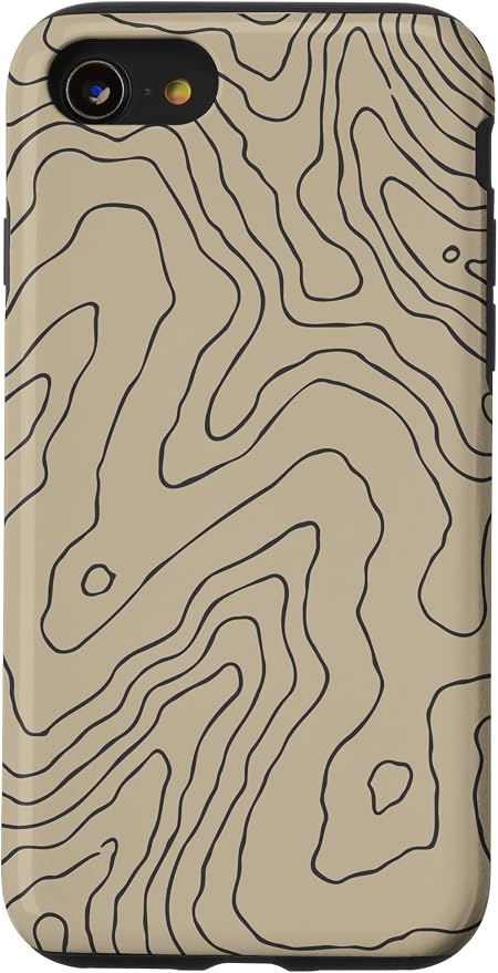 Coyote Country Guide Lines Topographical Contour Map Case by Unknown
