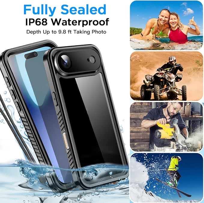 AICase Compatible with iPhone Air Case Waterproof - Image 8