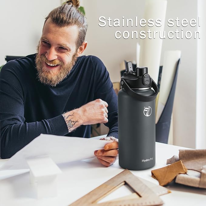 64oz Half Gallon Insulated Water Bottle - Image 6