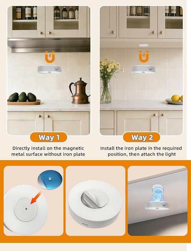 Under Cabinet Lighting, LED Puck Lights - Image 5