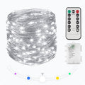 suddus 33ft 100 LED Outdoor String Lights, Led Twinkle Lights by SUDDUS