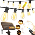 Stright 55FT Solar String Lights Outside Remote Control by Stright