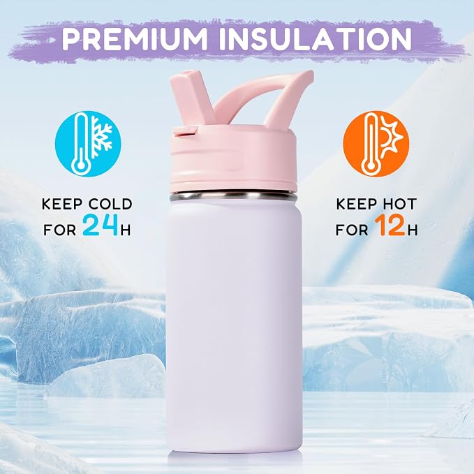12oz Water Bottle for School, Bottles - Image 5