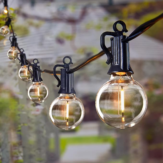 Brightown Outdoor String Lights 69 Feet G40 Globe Patio Lights by Brightown