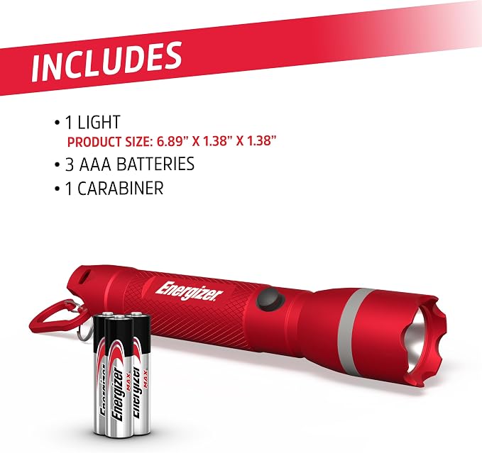Energizer R-300 LED Flashlight Emergency Safety Light, Bright IPX4 Water - Image 6