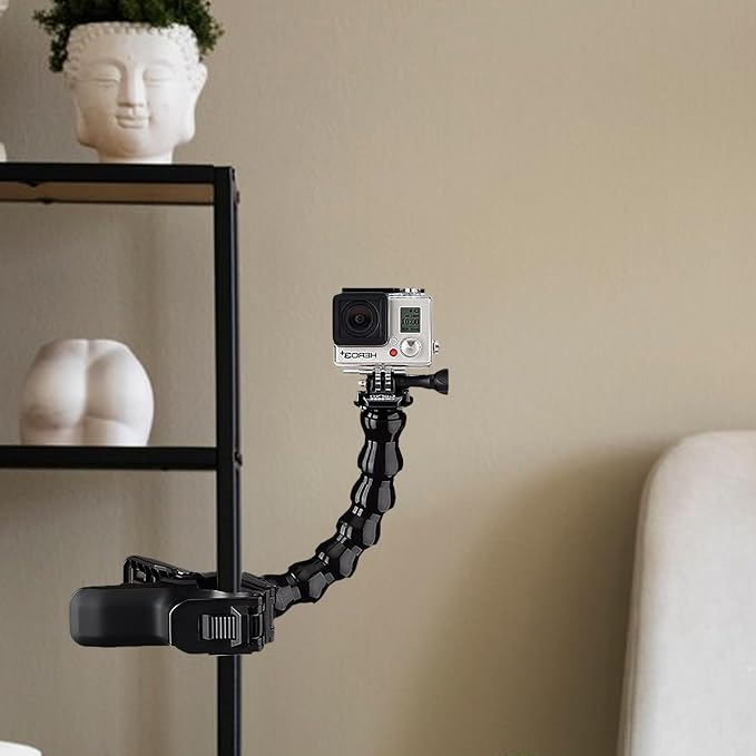 Gooseneck Phone Holder Flex Clamp Clip Mount - Image 7