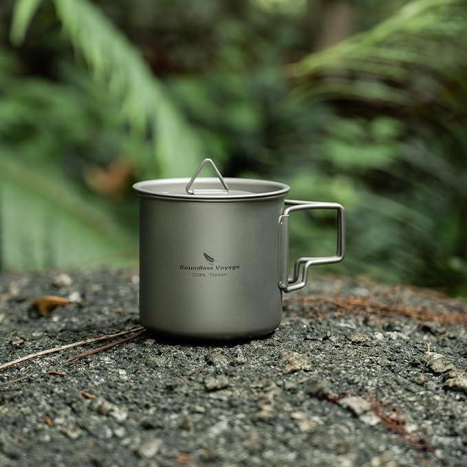 iBasingo 350ml Titanium Cup - Image 5