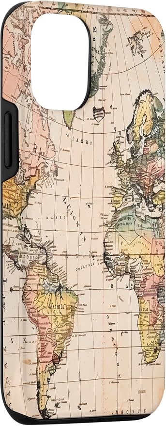 World Map, Old Map of the World Case - Image 3