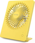 Zuvas Desk Fan Battery Operated Fan Rechargeable 180°Tilt Folding Personal Fan by Zuvas
