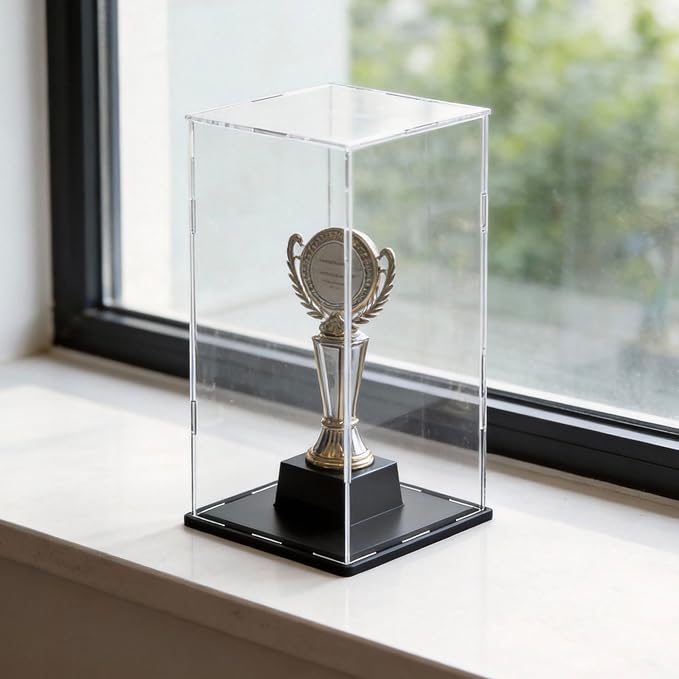 SVENJBB Display Case for Red Vine Bottle, Acrylic Box for Trophy and Toy Figures - Image 7