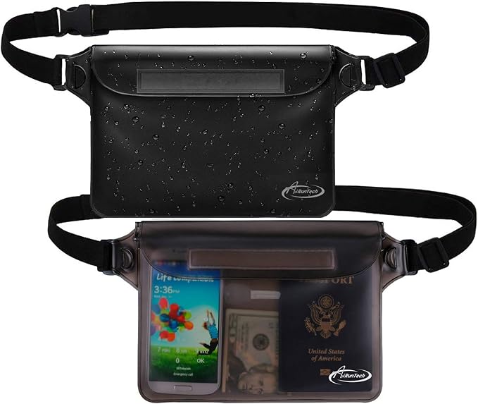 AiRunTech Waterproof Fanny Pack, Phone Pouch Dry Bag by AiRunTech