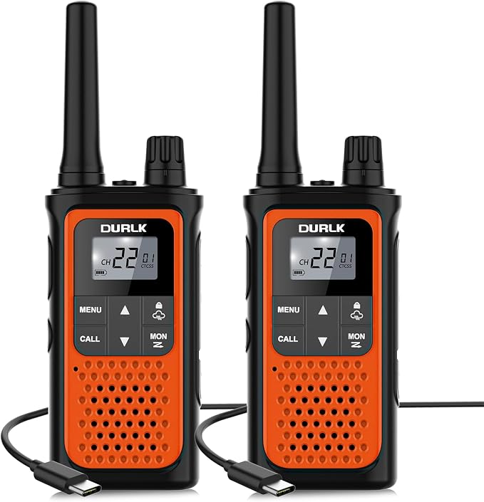 Walkie Talkies for Adults Long Range by DURLK