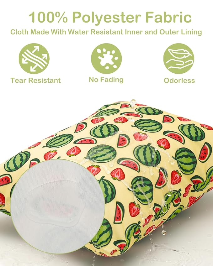 ALVABABY 2pcs Waterproof Wet Dry Bags, Reusable - Image 2