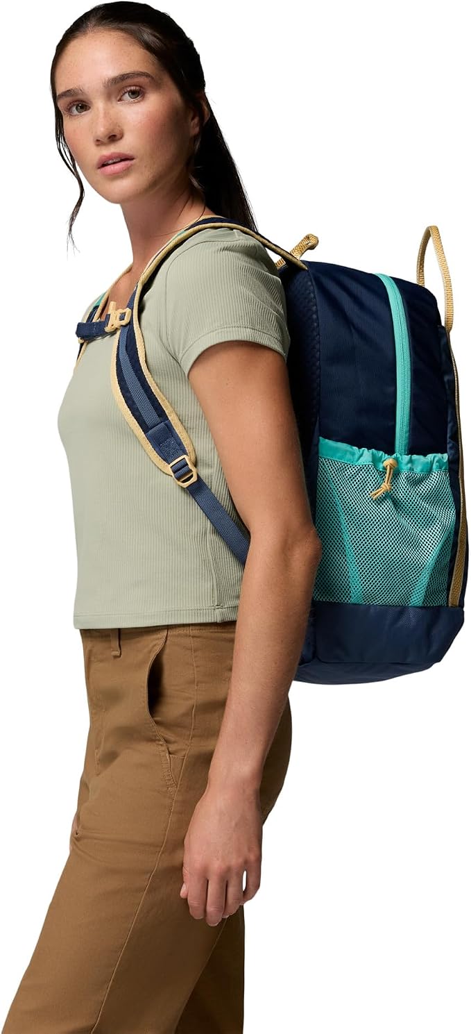 Columbia Unisex Echo Mountain 25L Backpack, Dark Mountain/Coll Navy/Sand Dune - Image 6