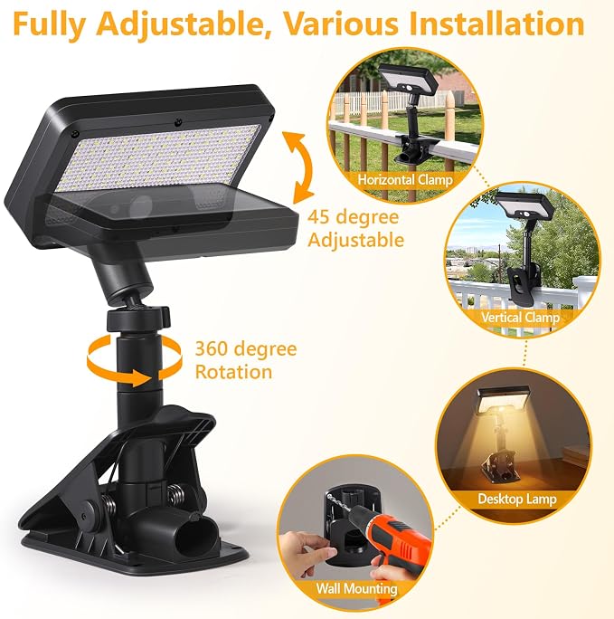 Clip On Solar Lights Outdoor - Image 2