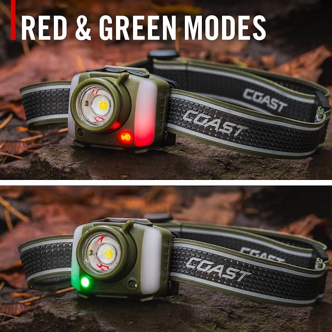 Coast FL97R Voice-Controlled 1200 Lumen Rechargeable LED Headlamp - Image 13