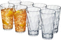 US Acrylic Optix Plastic Reusable Drinking Glasses 20oz Water Cups in Clear | by USAcrylic