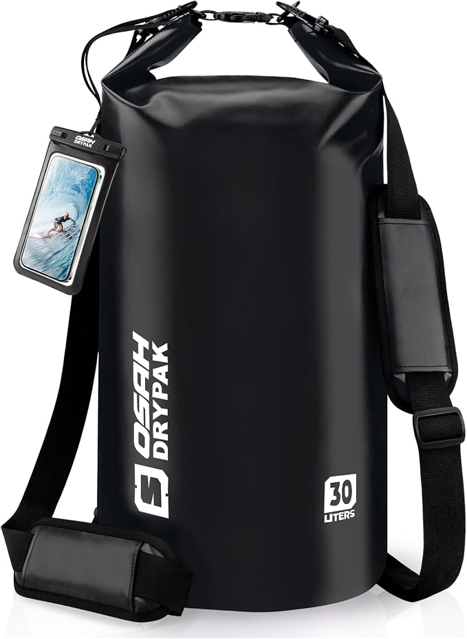 Waterproof Dry Bag, 5L/10L/20L/30L/40L Roll Top Lightweight Storage Backpack by OSAHDRYPAK