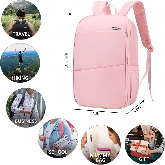 MAXTOP Deep Storage Laptop Backpack Business Anti-theft Backpacks College - Image 6